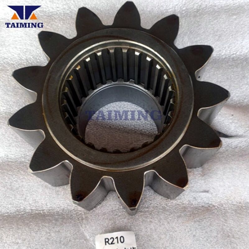 Swing Pinion Shaft Down Gear XKAQ-00014 13/25 Teeth for Excavator R210 R210LC-7 R215 R220 Swing Reducer Replacement Parts