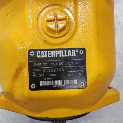 مضخة المروحة الهيدروليكية للحفر 259-0815 Ec01 البستن للطراز Caterpillar 330D 336D 336D2 340D محرك C9